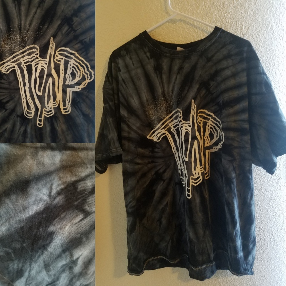 TWENTY ONE PILOTS TOP WARP TIE DYE T-SHIRT